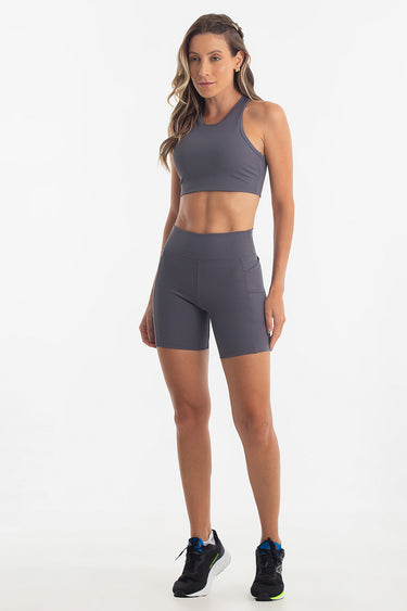 Shorts Rise - Chumbo - Hoad