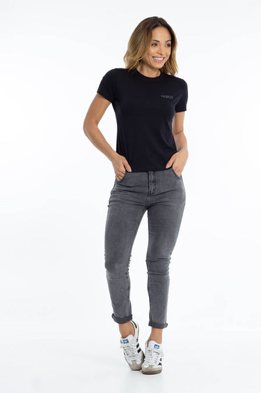 T-shirt Essence Pima Preta - Hoad