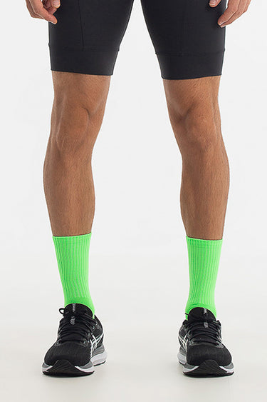 Meia Cano Alto Poliamida - Verde Neon - Hoad