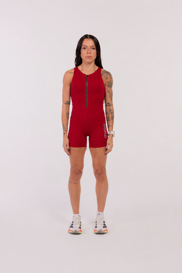 Macaquinho Endurance Deep Red - Hoad