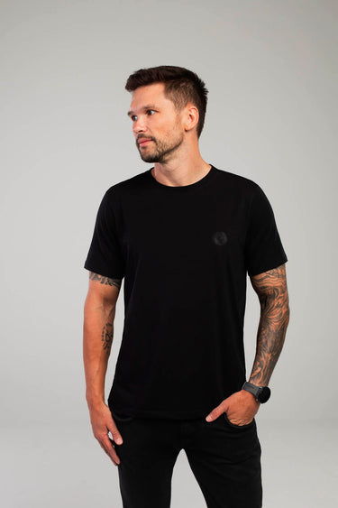 Camiseta Essence Pima Preto - Hoad