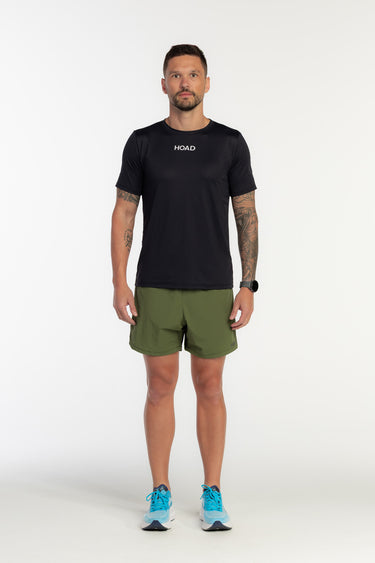 Camiseta TechSpeed Preto - Branco Unissex - Hoad