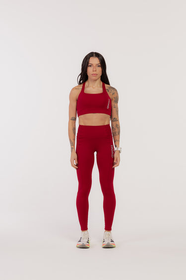 Legging Pace Perfom - Deep Red - Hoad