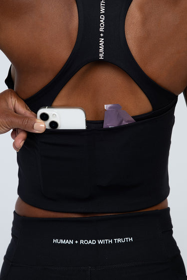 Regata Cropped Perform Preto