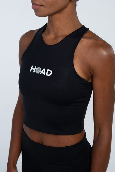Regata Cropped Perform Preto - Hoad