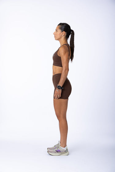 Top Pace Perform Marrom e Shorts 360 Perform Marrom - Hoad