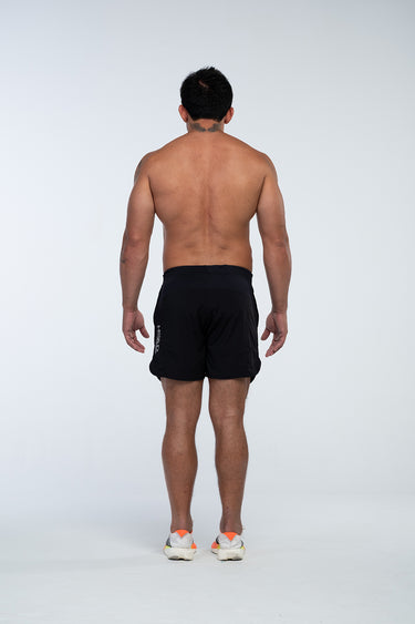 Shorts Flow 2 em 1 Perform - Preto - Hoad