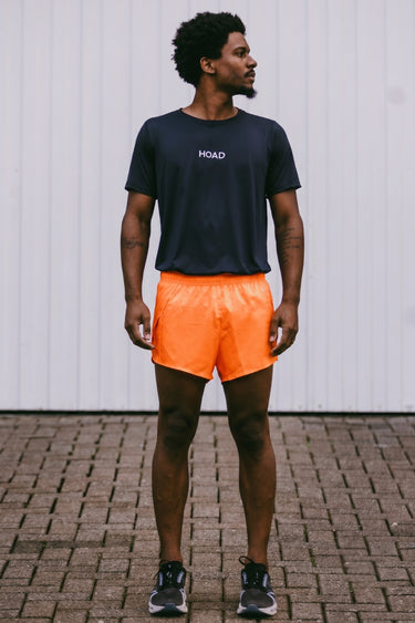 Shorts Maratonista Masculino Flow - Laranja - Hoad