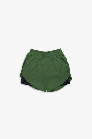 Shorts 2 em 1 PocketPace Masculino – Verde - Hoad