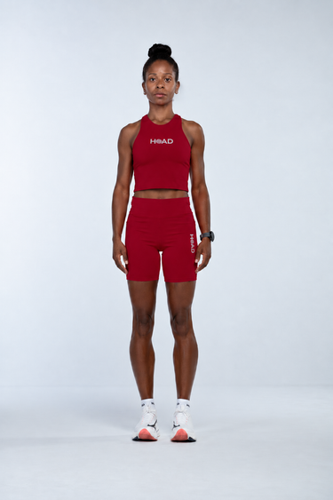 Shorts Rise 360 Perform Deep Red - Hoad