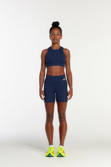 Top Rise Alta Sustentação Hoad Azul Marinho - Hoad