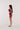 Top Endurance com Regulador Deep Red, vista lateral em modelo feminina