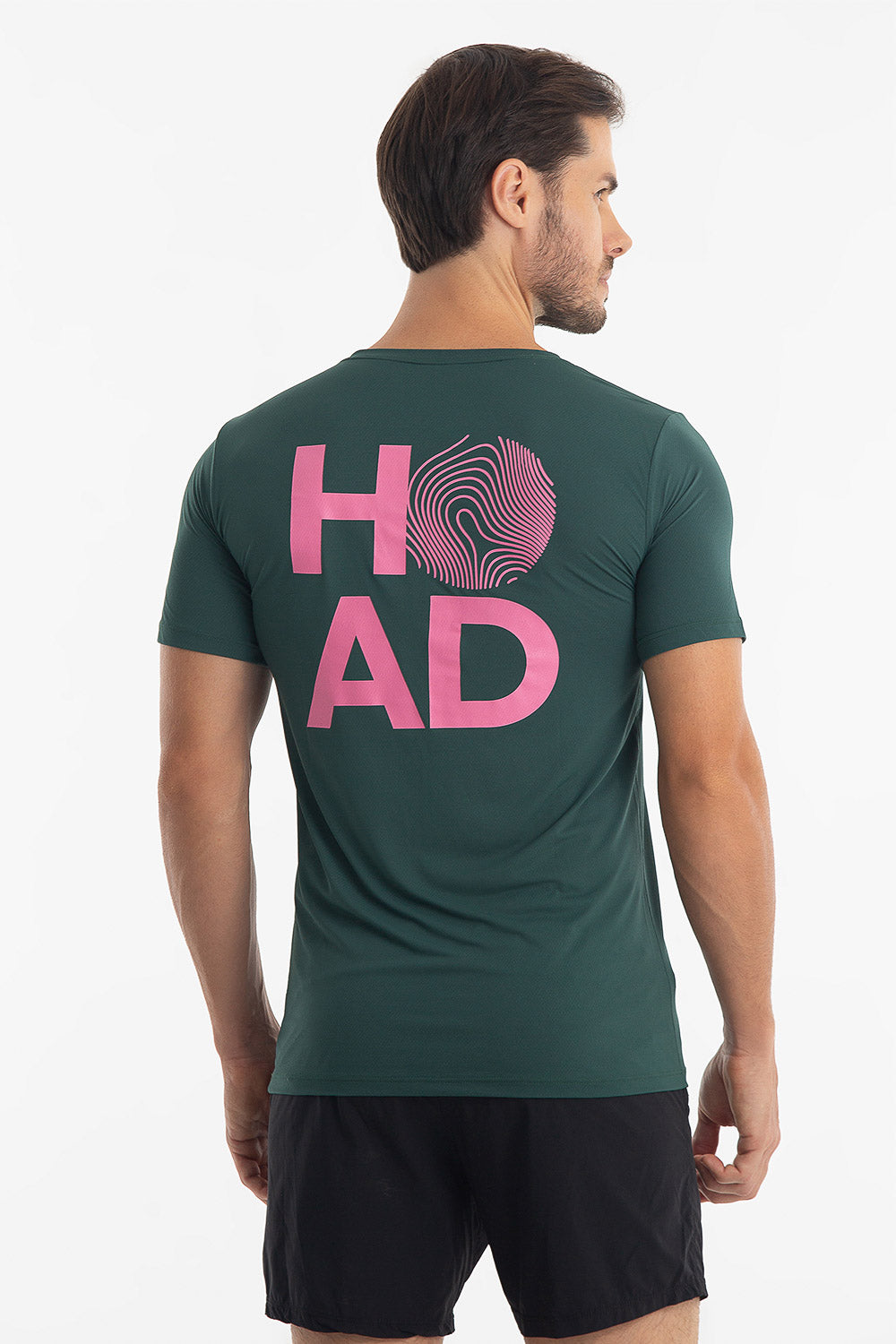 Camiseta RunFlow Dry Verde – Rose