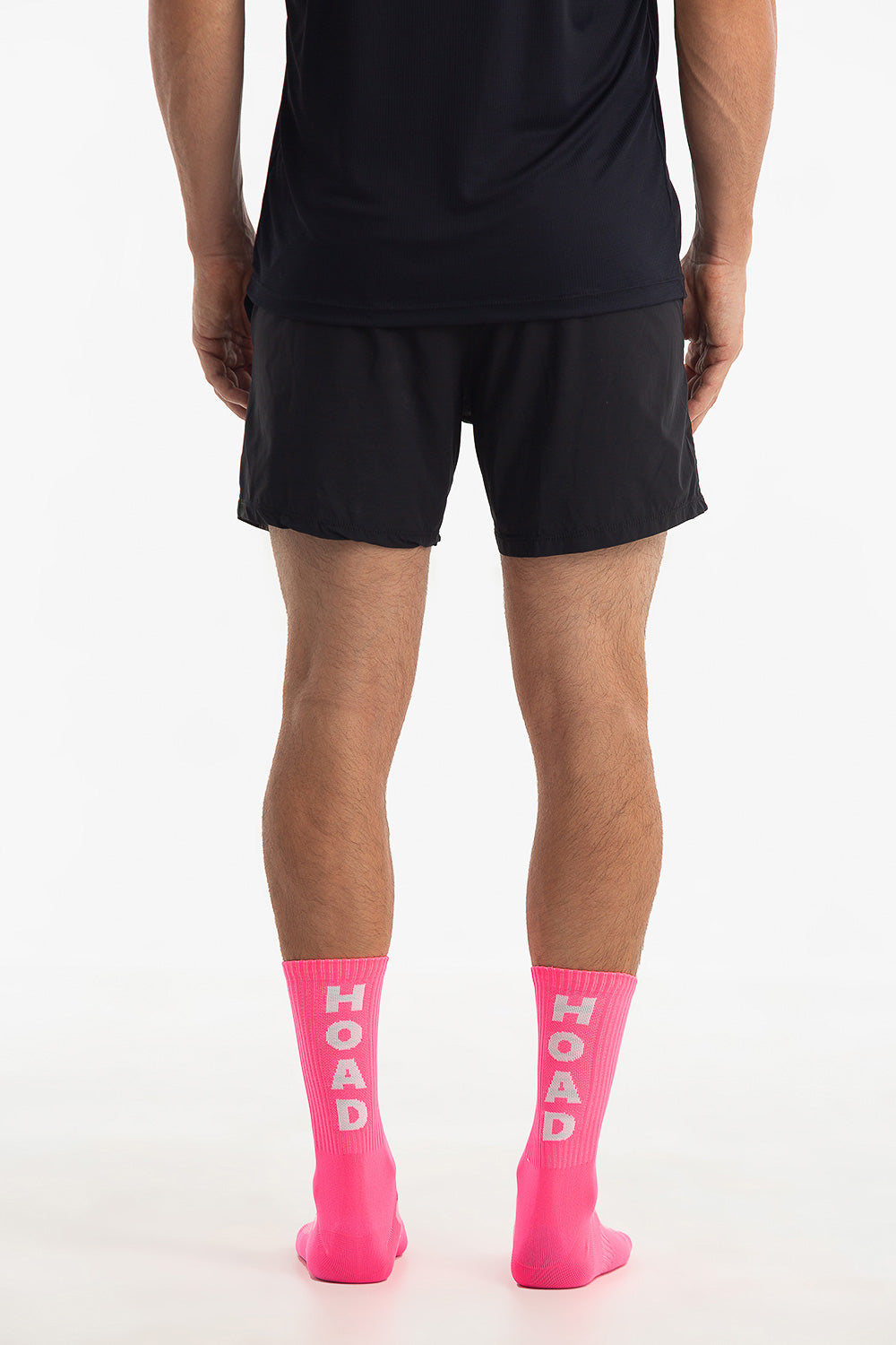 Meia Cano Alto Poliamida - Pink Neon