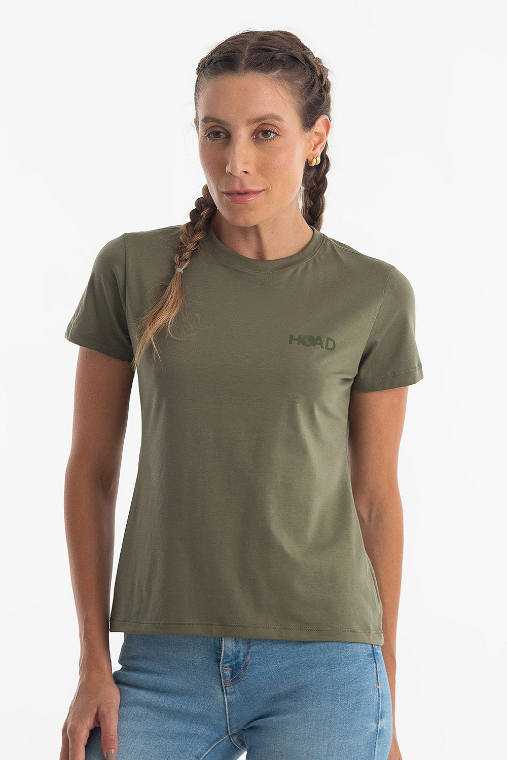 T-shirt Essence Pima Oliva