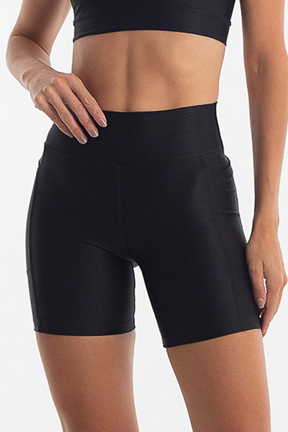 Shorts Rise Allure Preta