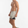 Shorts 2 em 1 PocketPace Masculino – Areia - Hoad