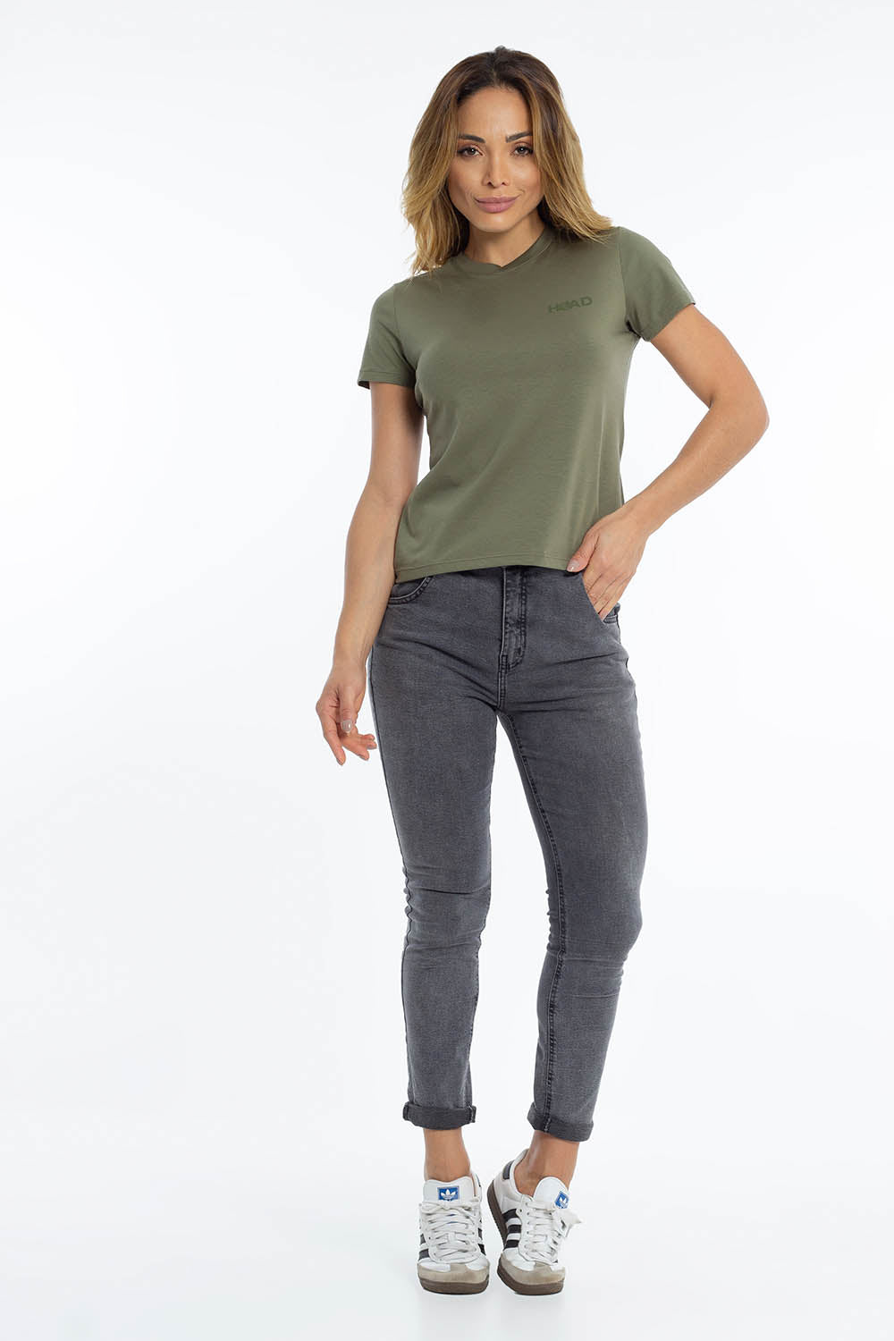 T-shirt Essence Pima Oliva