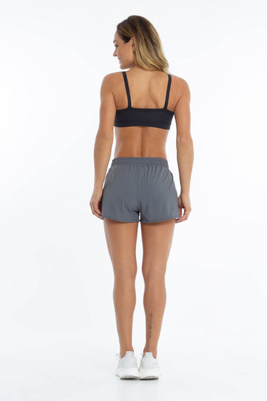 Shorts Pace Feminino - Chumbo - Hoad