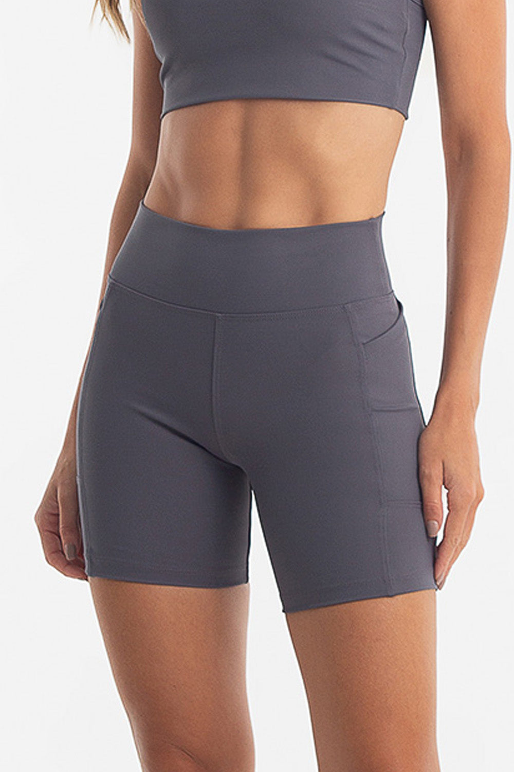Shorts Rise - Chumbo