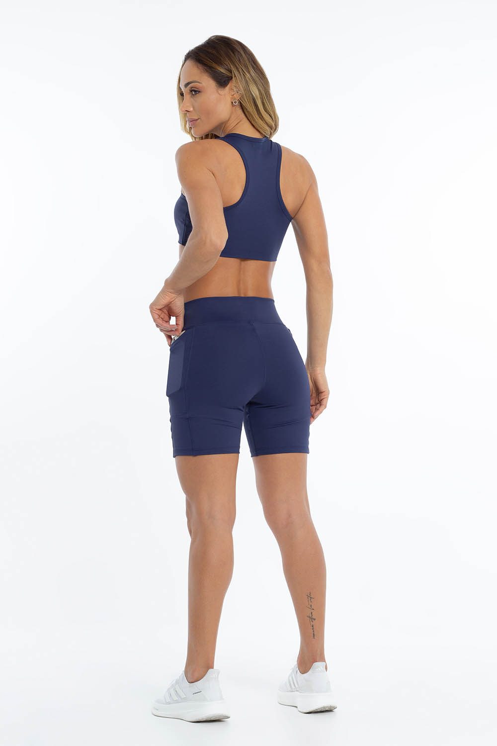 Shorts Rise Azul Marinho