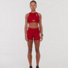 Shorts Rise 360 Perform Deep Red - Hoad