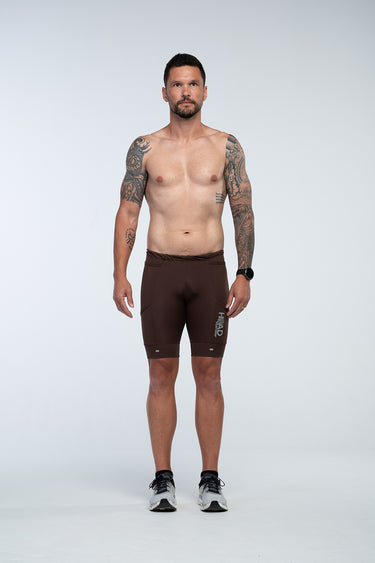 Bermuda Compressão Perform - Tabaco