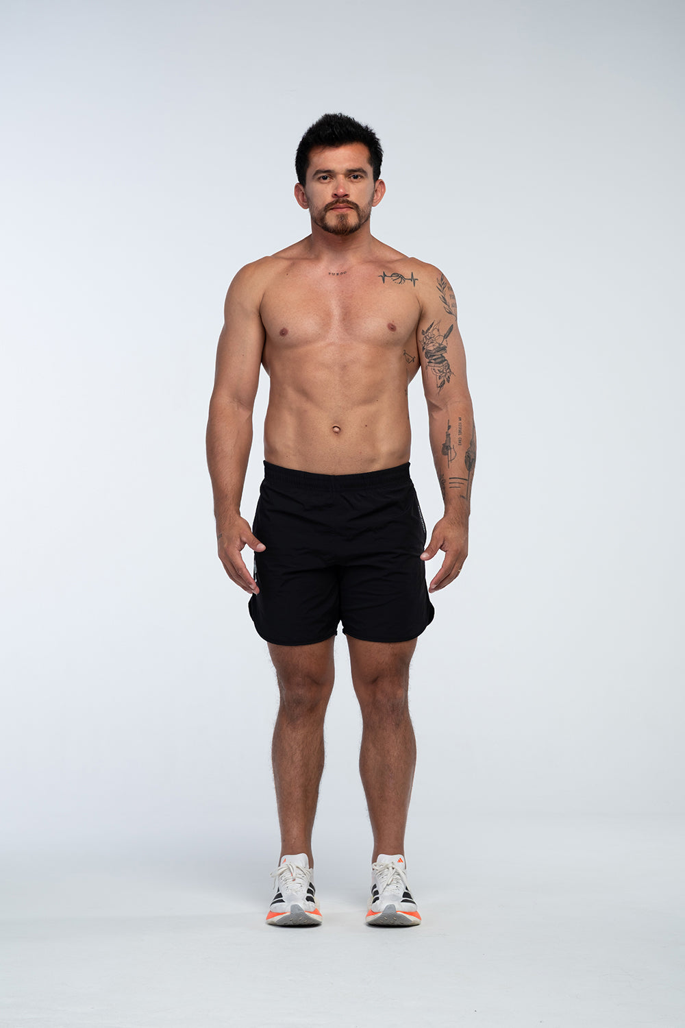 Shorts Flow 2 em 1 Perform - Preto