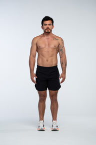 Shorts Flow 2 em 1 Perform - Preto