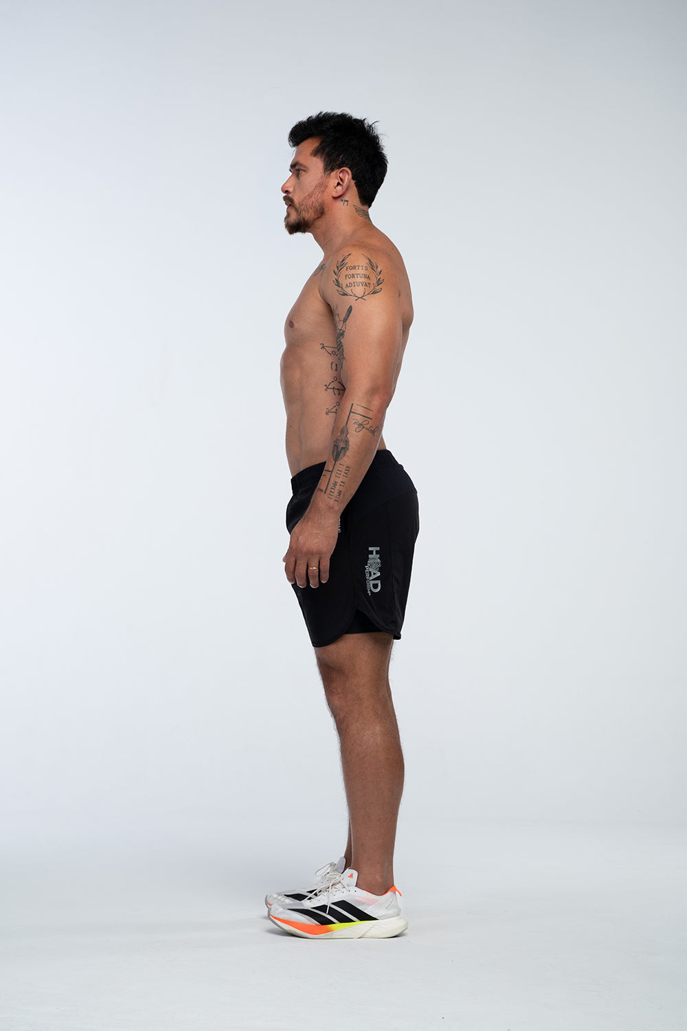 Shorts Flow 2 em 1 Perform - Preto