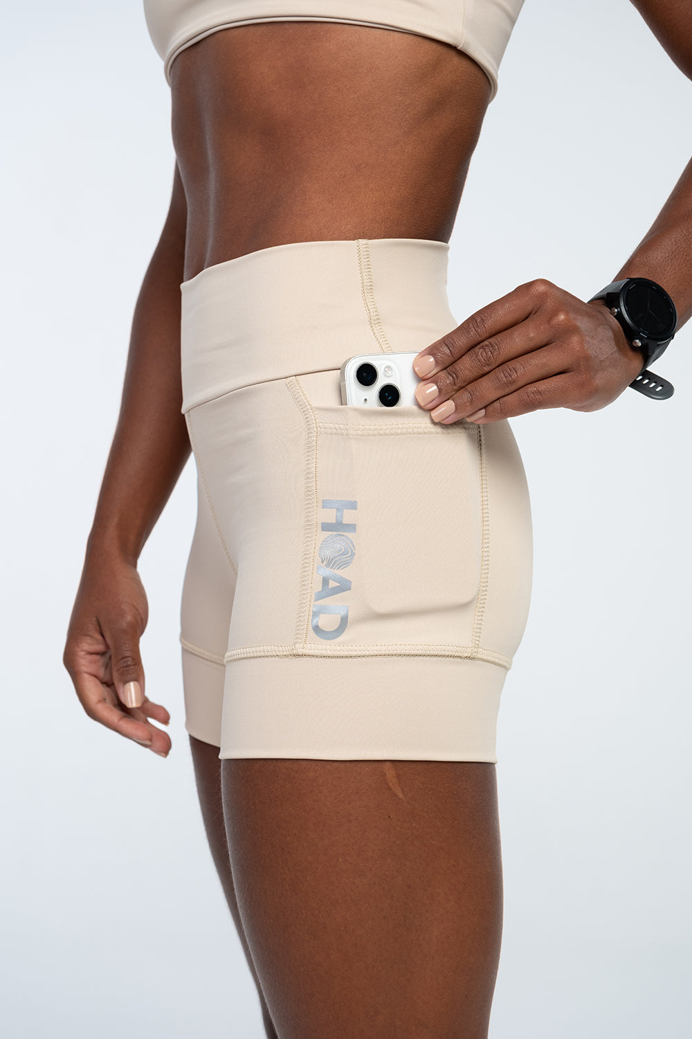 Shorts Grit Perform - Areia