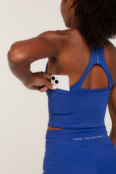Regata Cropped Perform - Azul Lumini