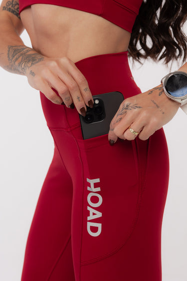 Legging Pace Perfom - Deep Red