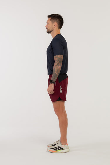 Shorts Flow 2 em 1 Perform - Deep Red