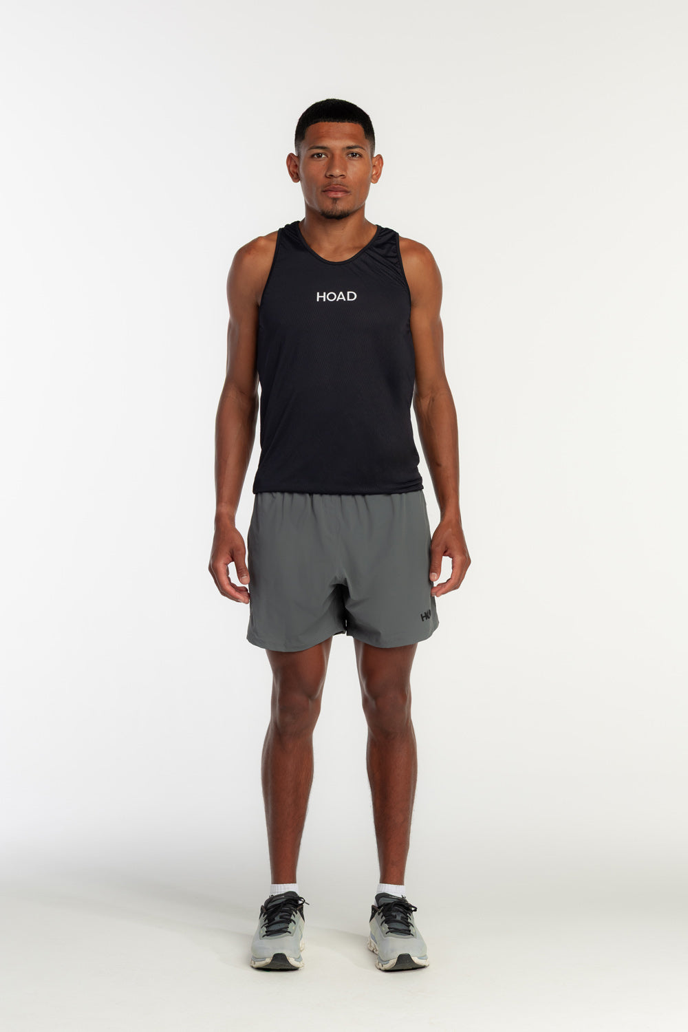 Regata TechSpeed Masculina Preto - Branco - Hoad