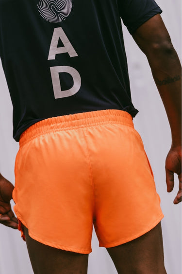 Shorts Maratonista Masculino Flow - Laranja