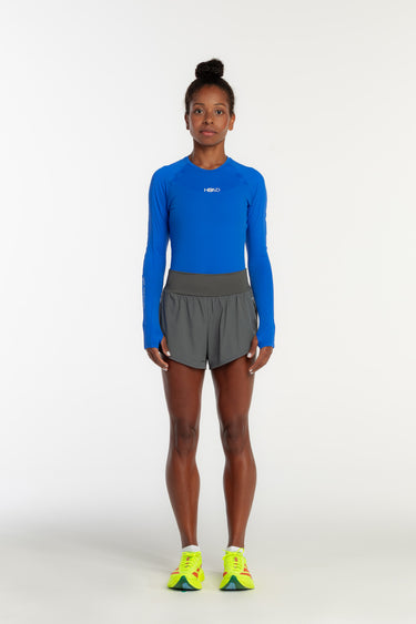 Blusa Manga Longa UV Perform Feminina - Azul - Hoad