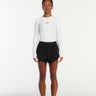 Blusa Manga Longa UV Perform Feminina- Branco - Hoad