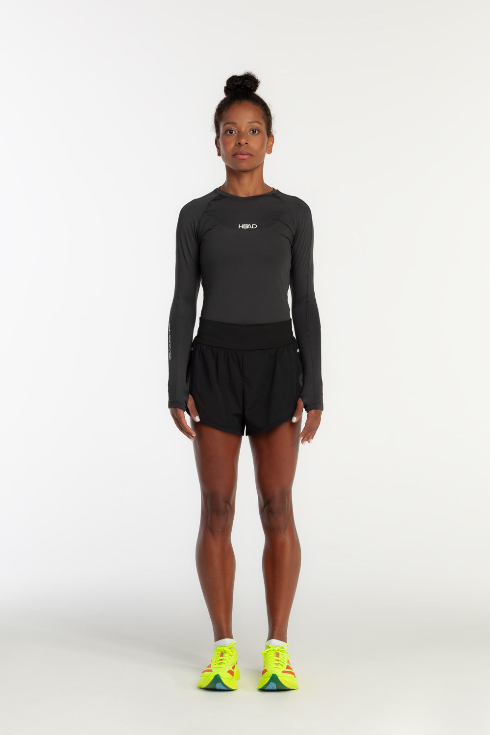 Blusa Manga Longa UV Perform Feminino - Preto