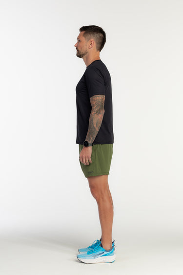 Camiseta TechSpeed Preto - Branco Unissex - Hoad