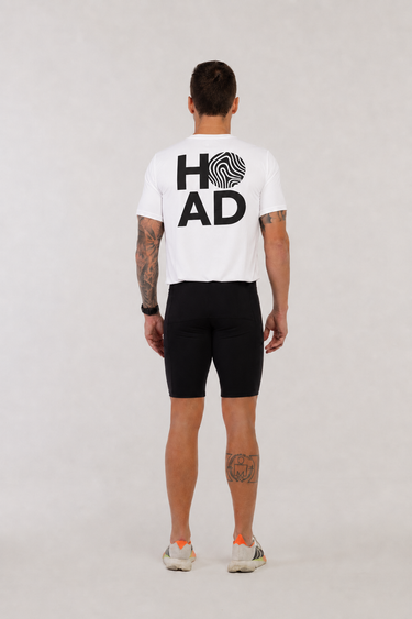 Camiseta TechSpeed Branco - Preto - Hoad