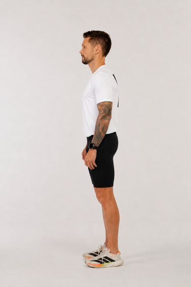 Camiseta TechSpeed Branco - Preto - Hoad