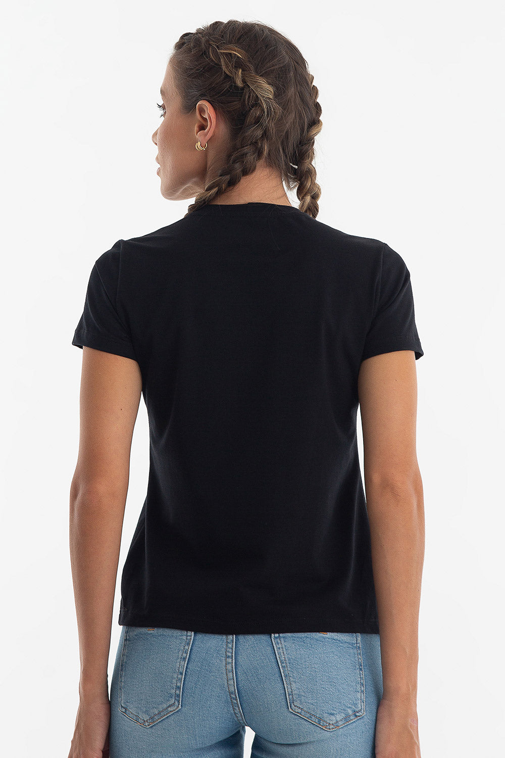 T-shirt Essence Pima Preta