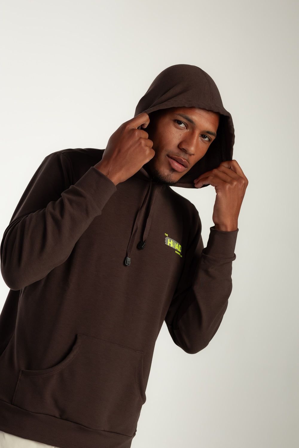 Moletom Canguru Cacau Unissex - Running Club