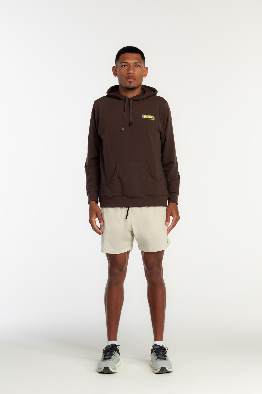 Moletom Canguru Cacau Unissex - Running Club