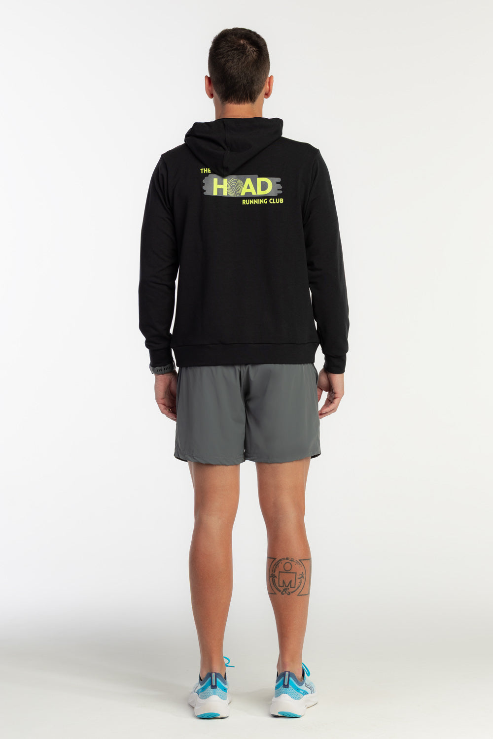 Moletom Canguru Preto Unissex - Running Club