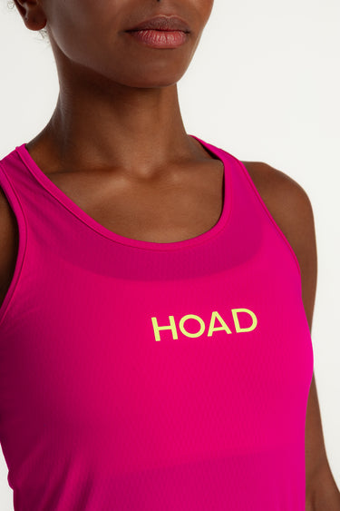 Regata TechSpeed Rosa - Verde Flúor - Hoad