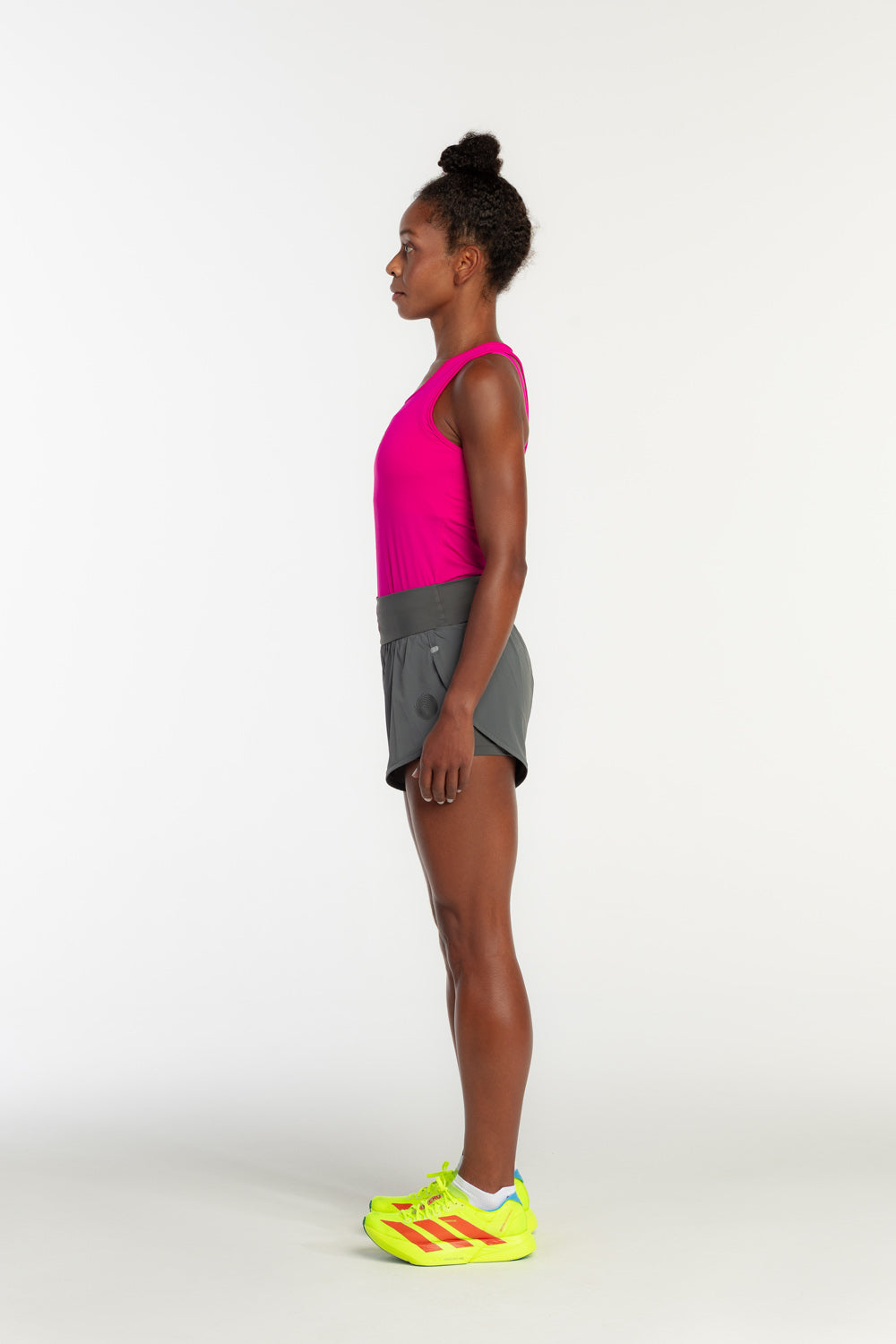 Regata TechSpeed Rosa - Verde Flúor