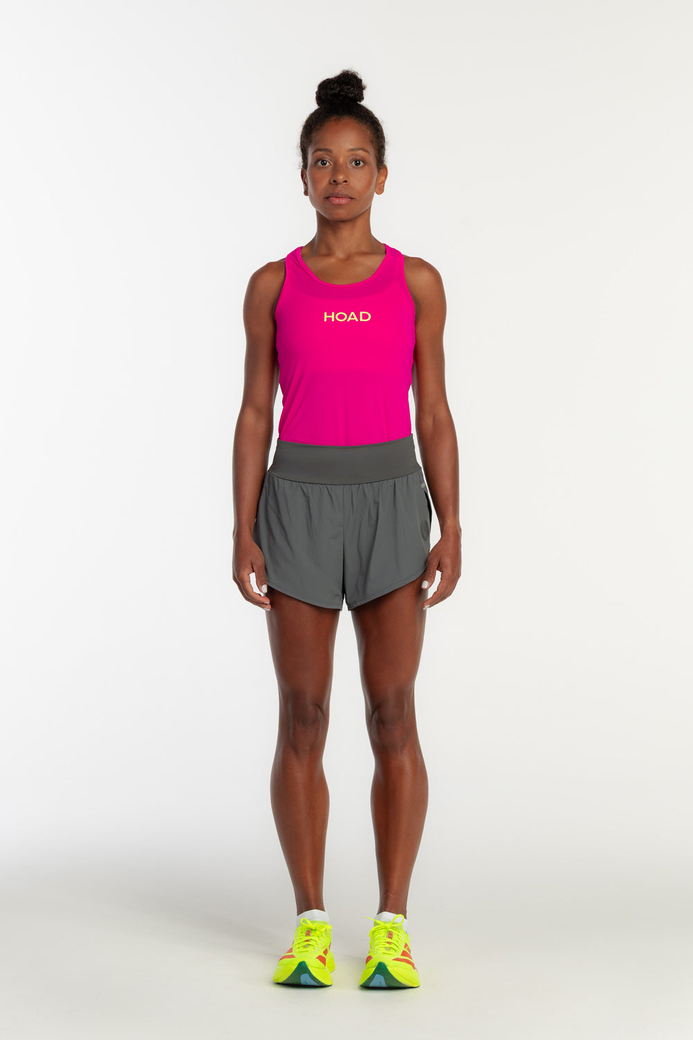 Regata TechSpeed Rosa - Verde Flúor