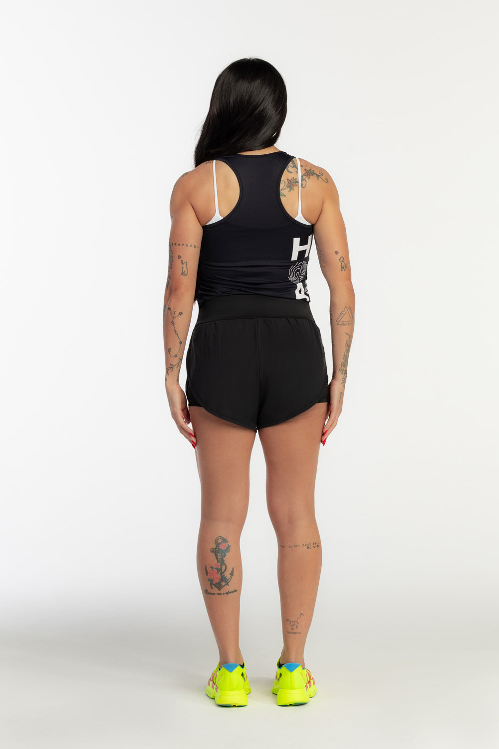 Regata Feminina TechSpeed Preto - Branco